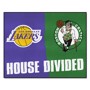 Picture of NBA House Divided - LA Lakers / Celtics House Divided Mat