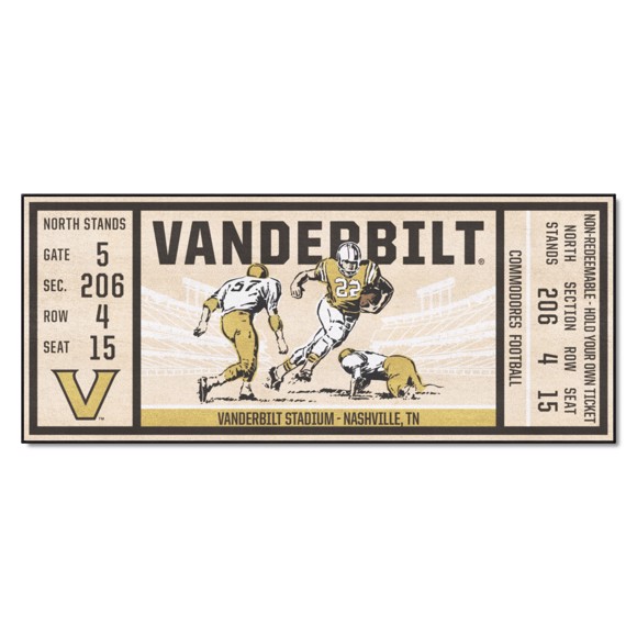 Picture of Vanderbilt Commodores Ticket Runner