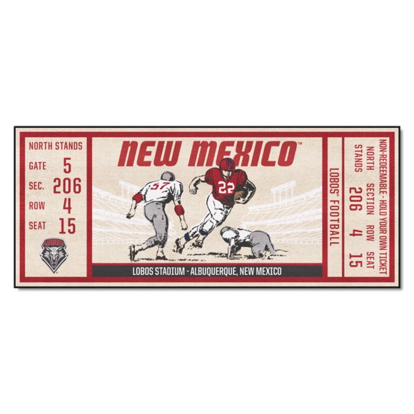 Picture of New Mexico Lobos Ticket Runner