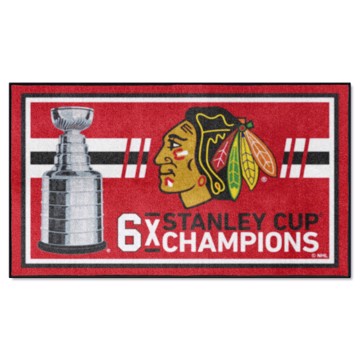 Picture of Chicago Blackhawks Dynasty 3X5 Plush