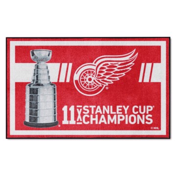 Picture of Detroit Red Wings 4X6 Plush