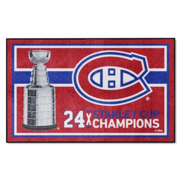 Picture of Montreal Canadiens 4X6 Plush