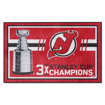 Picture of New Jersey Devils 4X6 Plush