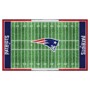 Picture of New England Patriots 6X10 Plush Rug