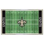 Picture of New Orleans Saints 6X10 Plush Rug
