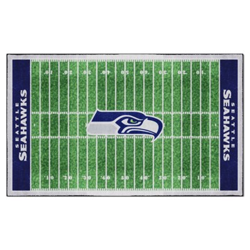 Picture of Seattle Seahawks 6X10 Plush Rug