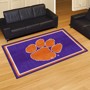 Picture of Clemson Tigers 5X8 Plush Rug