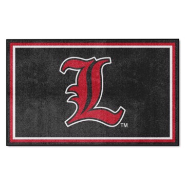 Picture of Louisville Cardinals 4X6 Plush Rug