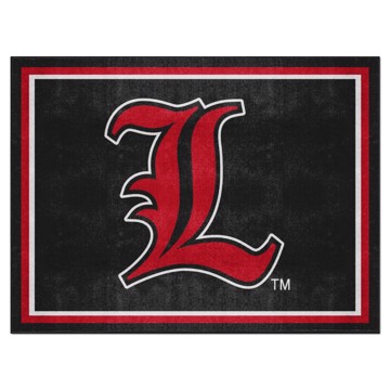 Picture of Louisville Cardinals 8X10 Plush Rug