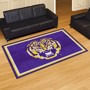 Picture of LSU Tigers 5X8 Plush Rug