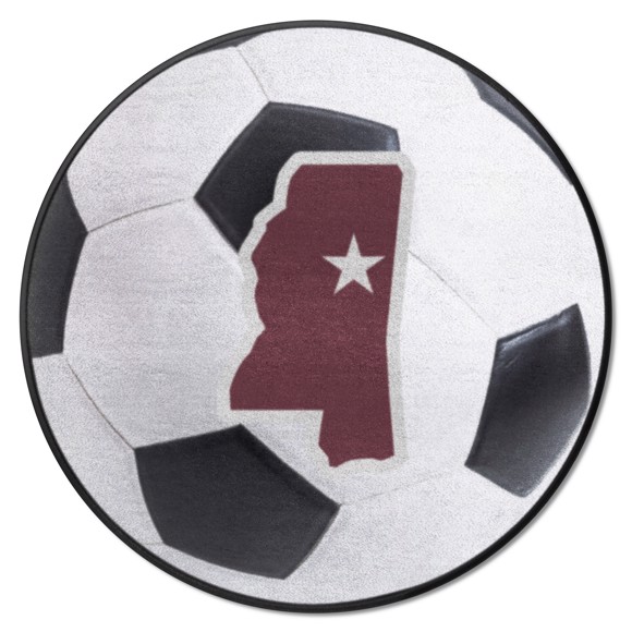 Picture of Mississippi State Bulldogs Soccer Ball Mat