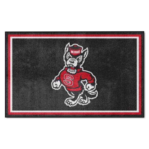 Picture of NC State Wolfpack 4X6 Plush Rug