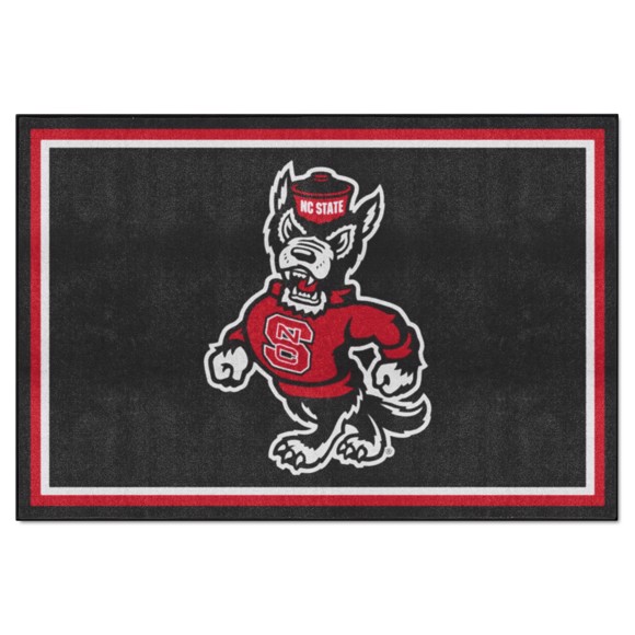 Picture of NC State Wolfpack 5X8 Plush Rug