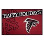 Picture of Atlanta Falcons Happy Holidays Starter Mat