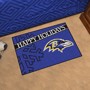 Picture of Baltimore Ravens Happy Holidays Starter Mat
