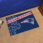 Picture of New England Patriots Happy Holidays Starter Mat