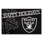 Picture of Las Vegas Raiders Happy Holidays Starter Mat