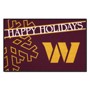 Picture of Washington Commanders Happy Holidays Starter Mat