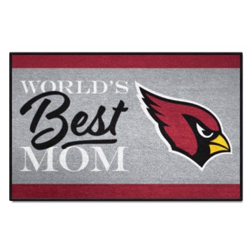 Picture of Arizona Cardinals Starter Mat - World's Best Mom