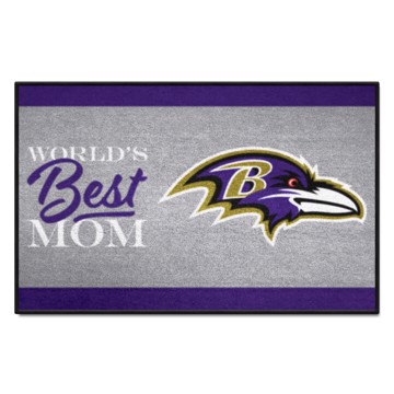 Picture of Baltimore Ravens Starter Mat - World's Best Mom