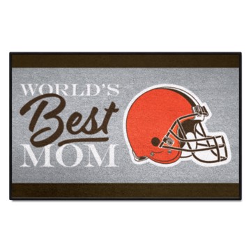 Picture of Cleveland Browns Starter Mat - World's Best Mom