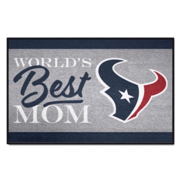 Picture of Houston Texans Starter Mat - World's Best Mom