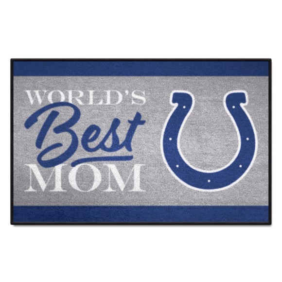Picture of Indianapolis Colts Starter Mat - World's Best Mom