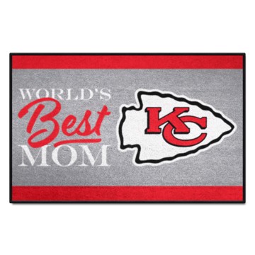 Picture of Kansas City Chiefs Starter Mat - World's Best Mom