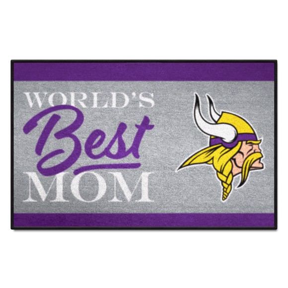 Picture of Minnesota Vikings Starter Mat - World's Best Mom