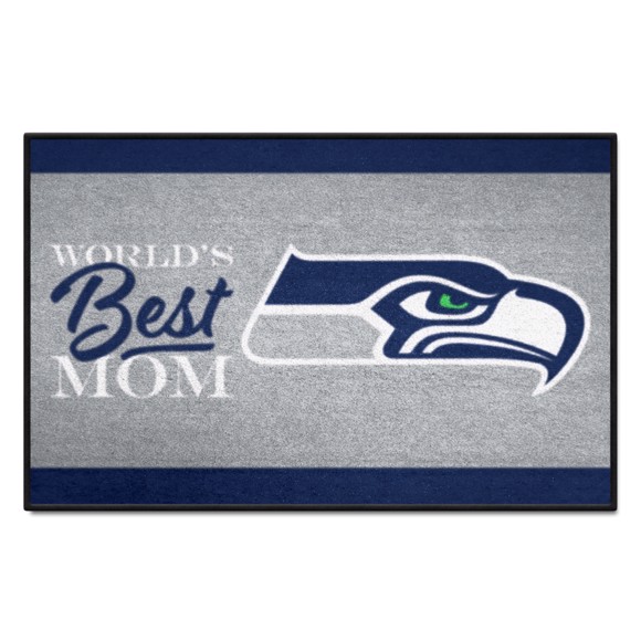 Picture of Seattle Seahawks Starter Mat - World's Best Mom