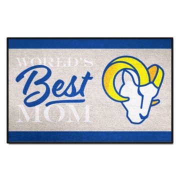 Picture of Los Angeles Rams Starter Mat - World's Best Mom