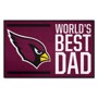 Picture of Arizona Cardinals World's Best Dad Starter Mat