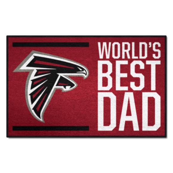Picture of Atlanta Falcons World's Best Dad Starter Mat
