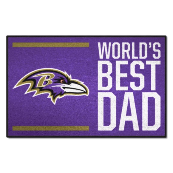 Picture of Baltimore Ravens World's Best Dad Starter Mat