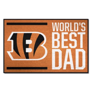 Picture of Cincinnati Bengals World's Best Dad Starter Mat