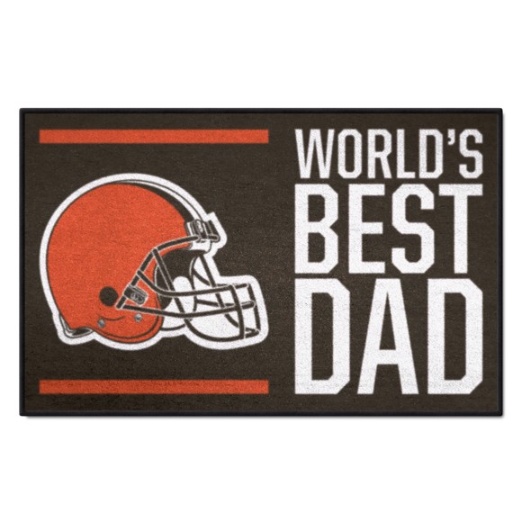 Picture of Cleveland Browns World's Best Dad Starter Mat