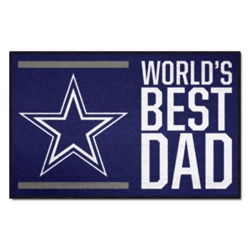 Picture of Dallas Cowboys World's Best Dad Starter Mat