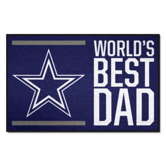 Picture of Dallas Cowboys World's Best Dad Starter Mat