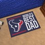 Picture of Houston Texans World's Best Dad Starter Mat