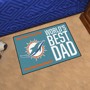 Picture of Miami Dolphins World's Best Dad Starter Mat