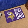 Picture of Minnesota Vikings World's Best Dad Starter Mat