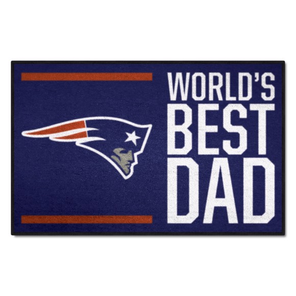 Picture of New England Patriots World's Best Dad Starter Mat