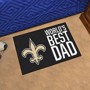Picture of New Orleans Saints World's Best Dad Starter Mat