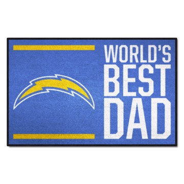 Picture of Los Angeles Chargers World's Best Dad Starter Mat