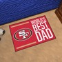 Picture of San Francisco 49ers World's Best Dad Starter Mat