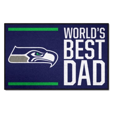 Picture of Seattle Seahawks World's Best Dad Starter Mat