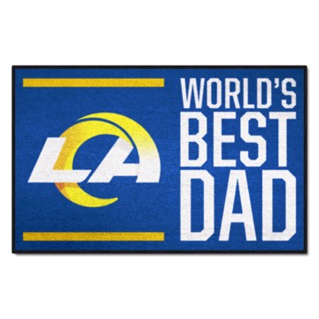 Picture of Los Angeles Rams World's Best Dad Starter Mat