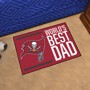 Picture of Tampa Bay Buccaneers World's Best Dad Starter Mat