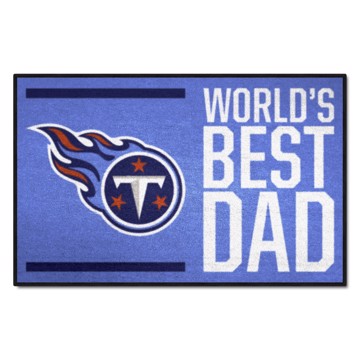 Picture of Tennessee Titans World's Best Dad Starter Mat
