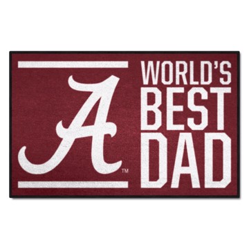 Picture of Alabama Crimson Tide Starter Mat - World's Best Dad